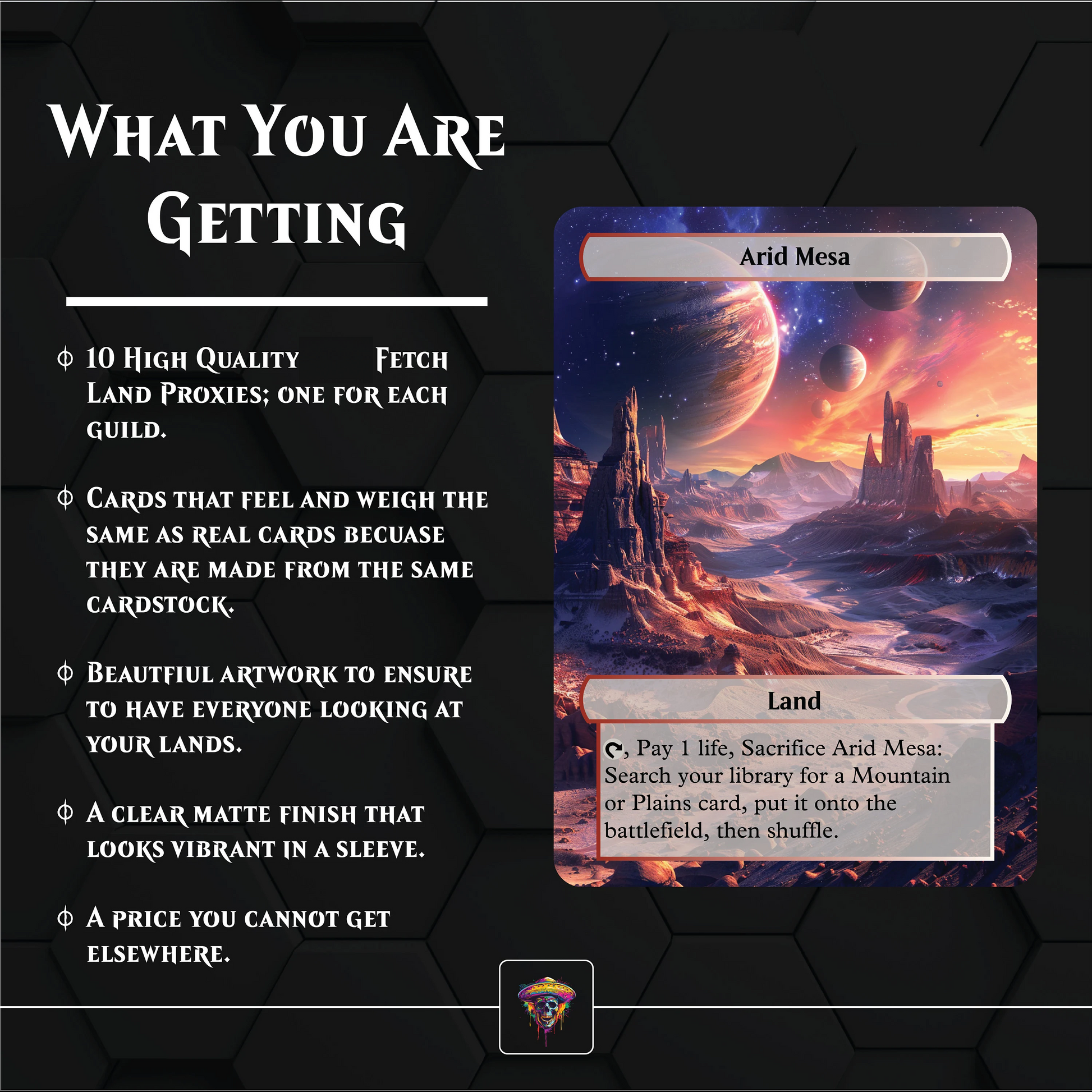 Premium Fetch Lands Proxies- 10X Cards Landfall Proxies Premium Fetch Lands Proxies- 10X Cards Landfall Proxies