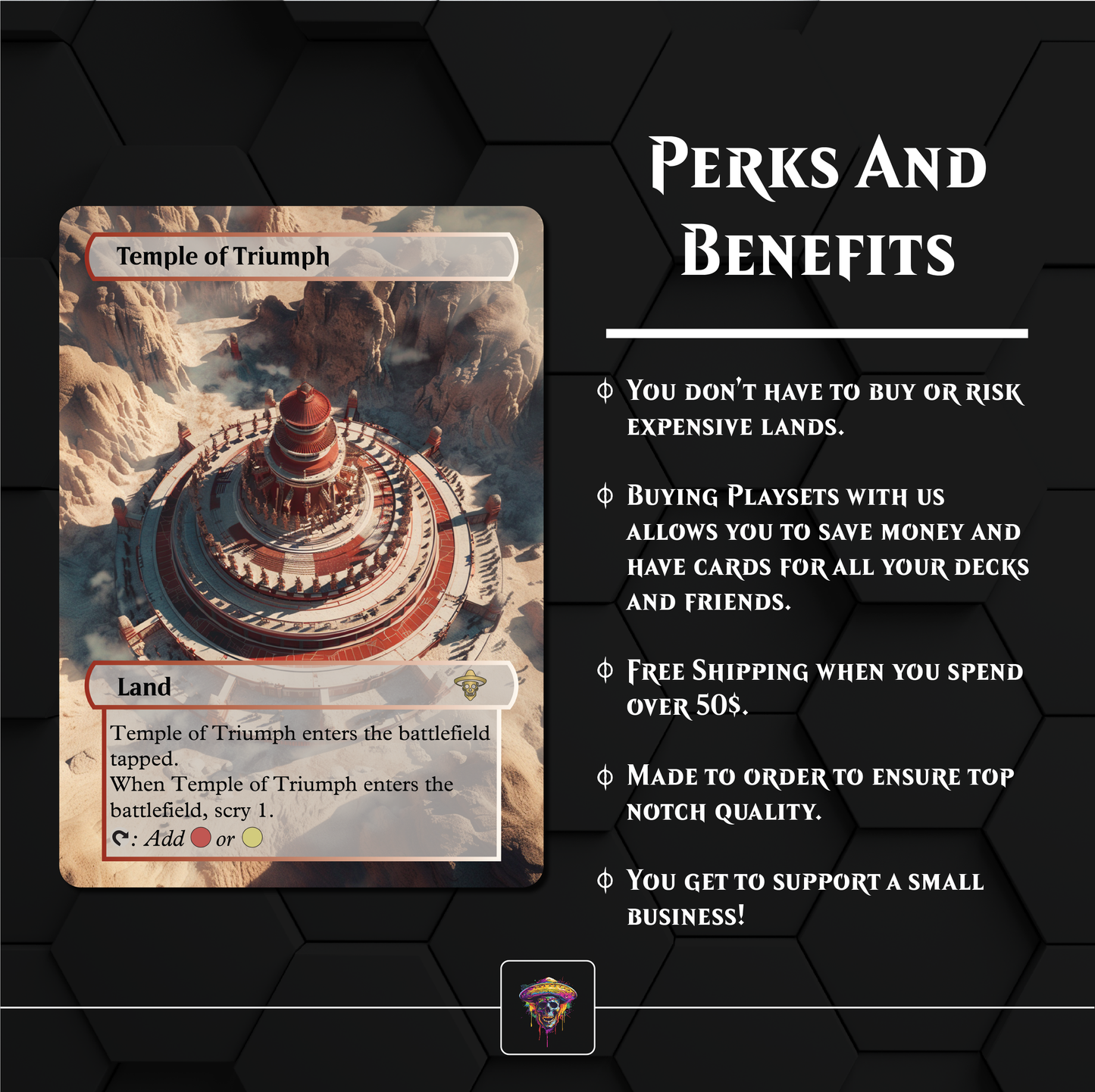 Premium Boros Lands Proxies- 10X Cards