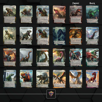 Full Dinosaur Naya Commander-deck. Over 4000 dollar high power Gishath Landfall Proxies Full Dinosaur Naya Commander-deck. Over 4000 dollar high power Gishath Landfall Proxies