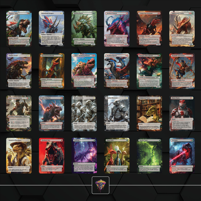 Full Dinosaur Naya Commander-deck. Over 4000 dollar high power Gishath Tribal Deck. tokens and maybeboard included(120 Cards)