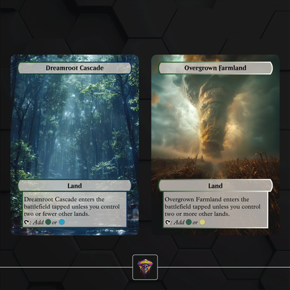 Premium Slow Lands Proxies- 10X Cards