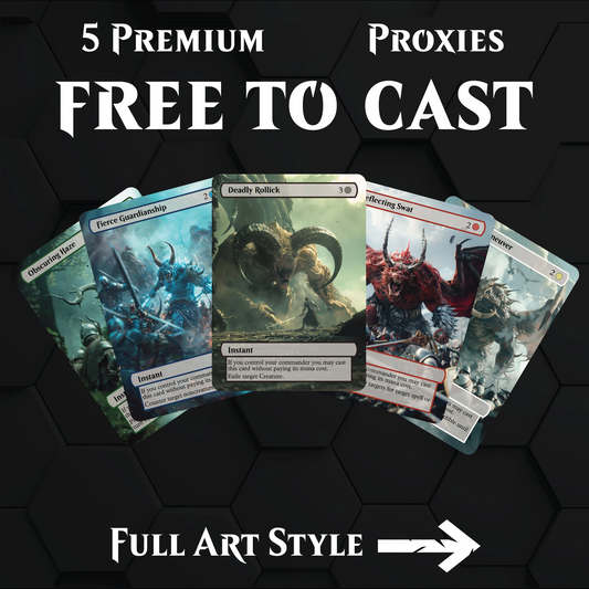 Free to cast Commander Staples- 5X Cards