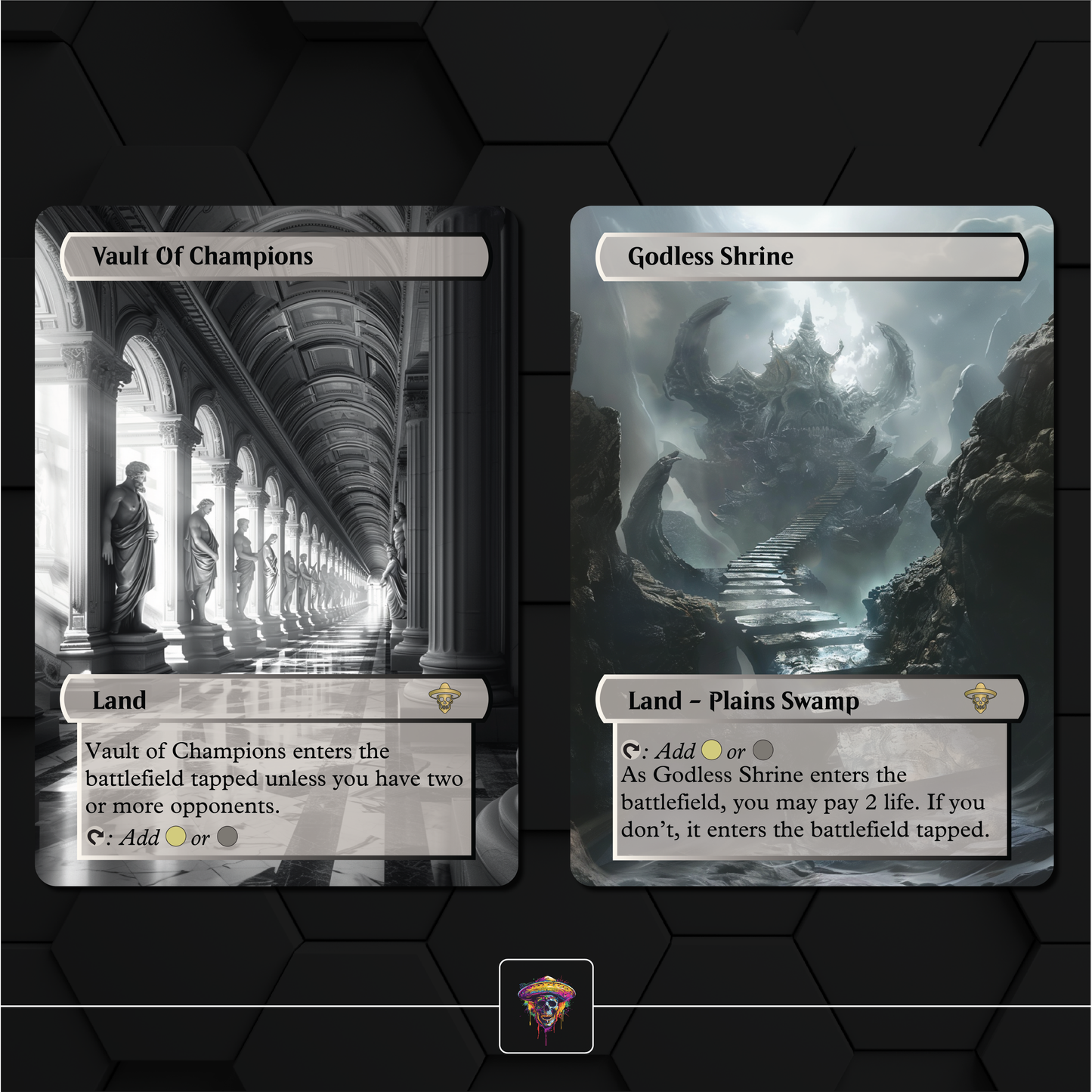 Premium Orzhov Lands Proxies- 10X Cards