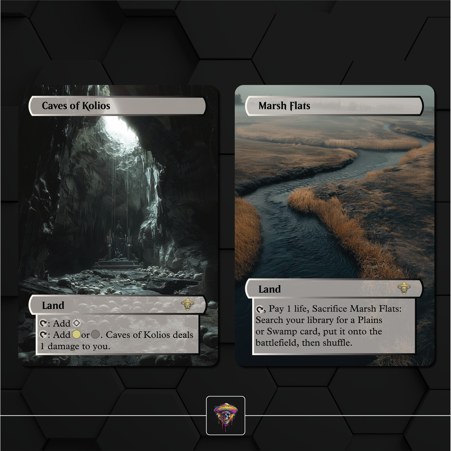 Premium Orzhov Lands Proxies- 10X Cards